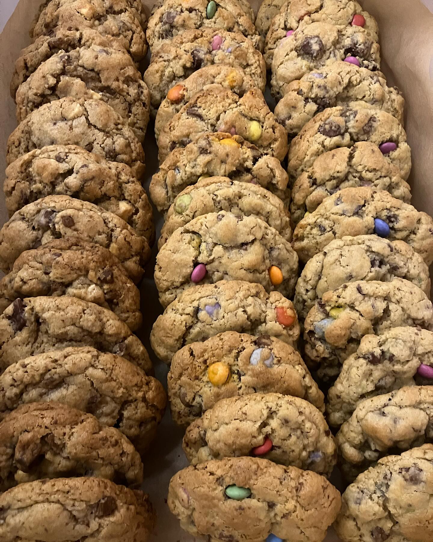A selection of delicious Hooper's Cookies, baked fresh on the Isle of Wight