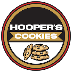 Hooper's Cookies Logo, delicious Isle of Wight Cookies, delivered straight to your door.